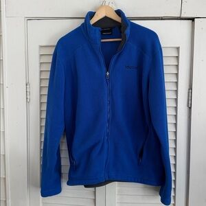 Marmot Quarter Zip Fleece Blue size L
